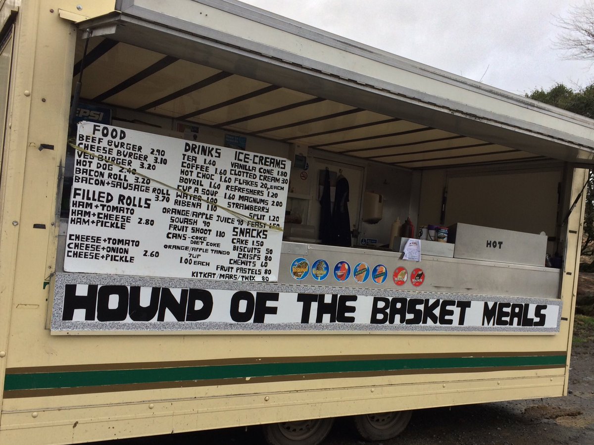 Doesn't this snack bar at #Houndtor on #Dartmoor have the best name! #dartmoorwalks #Sherlock #sundaystroll #snacks #devondays