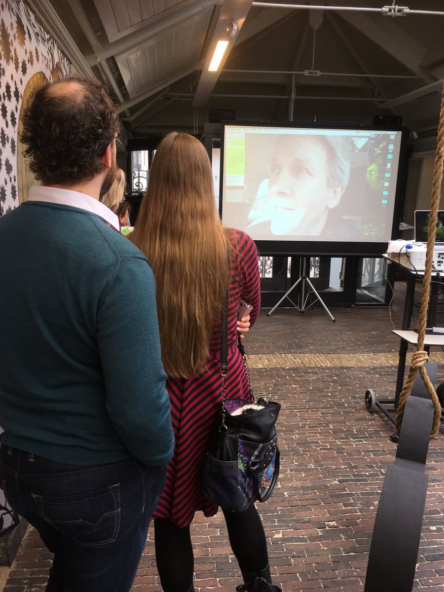 De Vishal Haarlem (@devishalhaarlem) on Twitter photo Live Skype met Merijn Bolink #start18 Haarlem, Holland
#start18
@sculpturenetwork, #devishalhaarlem, #haarlem,
#beeldhouwersfeestje2018
#merijnbolink
#michelebaudet
#gustanasselbergs
#clauspierreleinenbach
#tentoonstelling
#contemporayart
#artexibition Live Skype met Merijn Bolink #start18 Haarlem, Holland
#start18
@sculpturenetwork, #devishalhaarlem, #haarlem,
#beeldhouwersfeestje2018
#merijnbolink
#michelebaudet
#gustanasselbergs
#clauspierreleinenbach
#tentoonstelling
#contemporayart
#artexibition