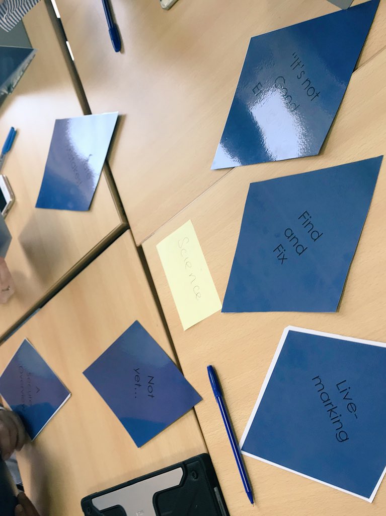 melanieguidera's tweet image. An excellent INSET day @JESS_Secondary working on Feedback and Marking. So much valuable discussion and debate generated; thanks everyone! #JESSteachers #JESSteachingandlearning @JESSHeadSec @TeacherToolkit @DavidTLowbridge