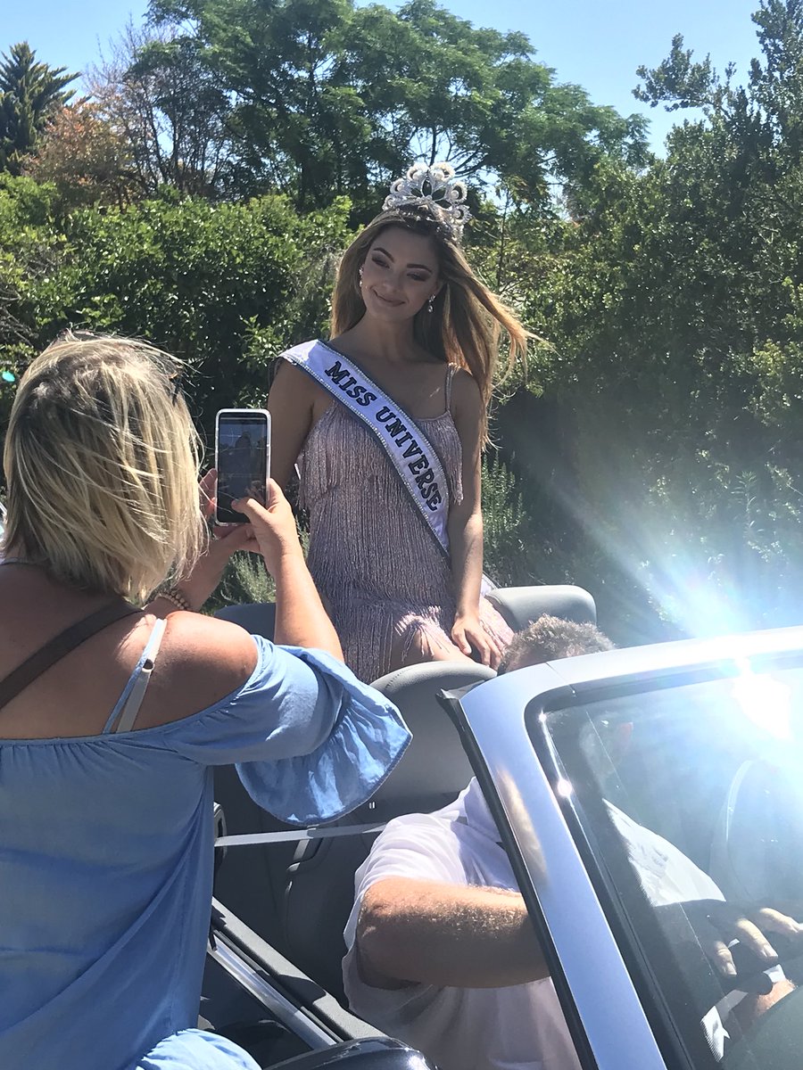 miss universe 2017 regressa a south africa. DUoWdNXWsAAqNth