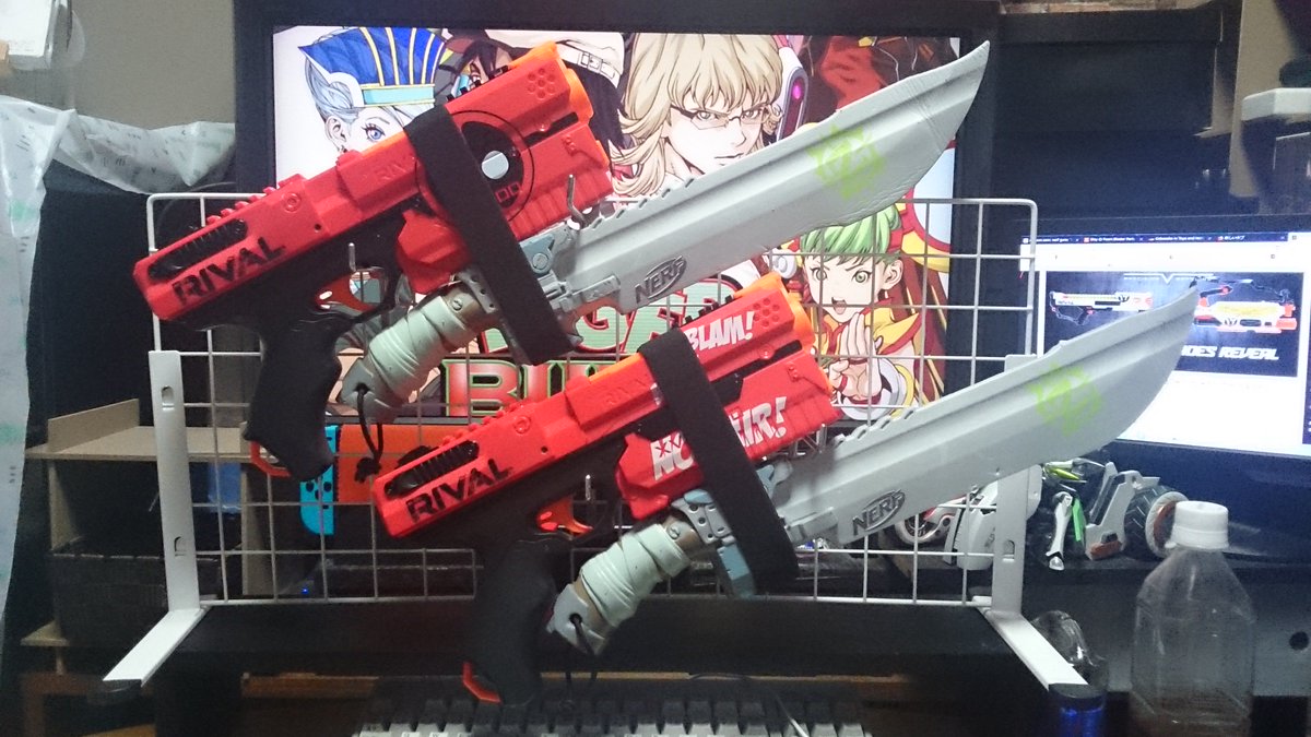 N E R F情 報 局 Foam Blaster Lab Rebt V Twitter Fgoのエミヤオルタの双剣銃 とでも言うのか がやりたくて クロノスとゾンビマシェットをバンドで止めて完成 やっつけ 笑 銃の底部とマシェットの上部がフラットなのでしっかり固定されてて満足 これはnerf戦 N E R F情 報 局 Foam Blaster Lab Rebt V Twitter Fgoのエミヤオルタの双剣銃 とでも言うのか がやりたくて クロノスとゾンビマシェットをバンドで止めて完成 やっつけ 笑 銃の底部とマシェットの上部がフラットなのでしっかり固定されてて満足 これはnerf戦