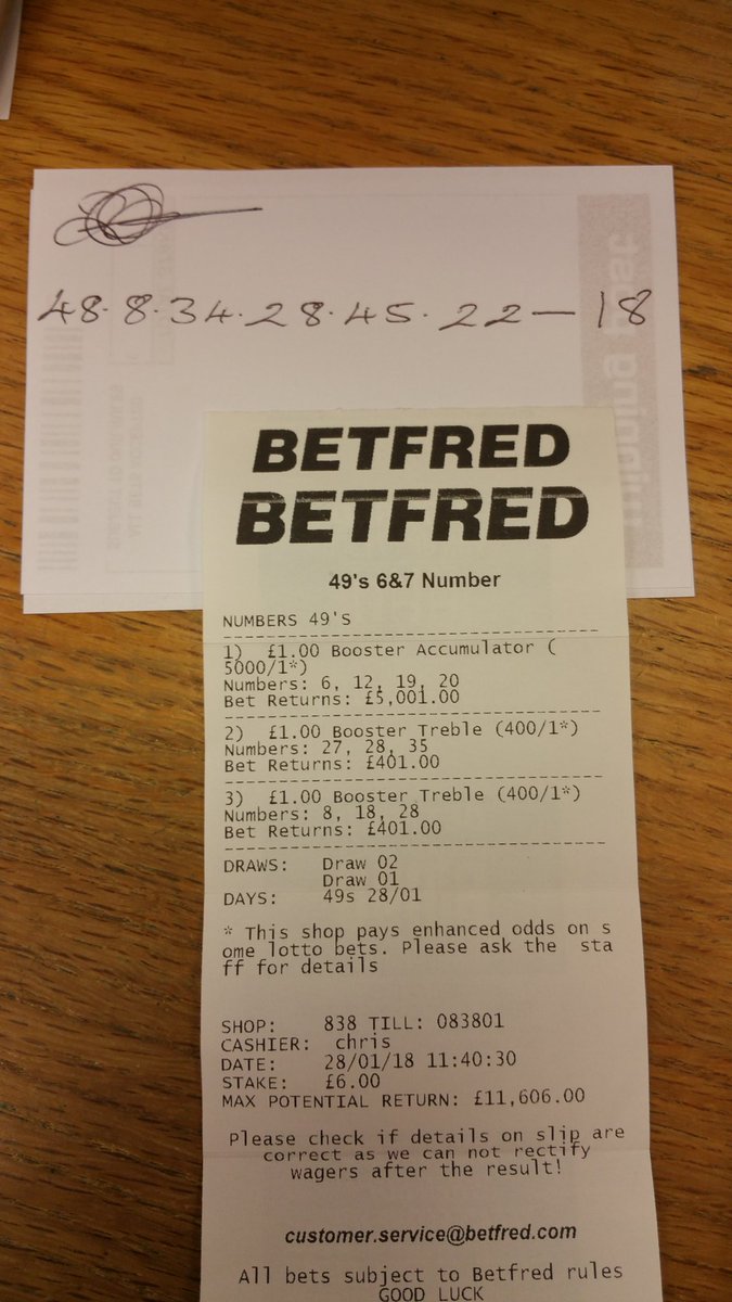 betfred 49 lotto