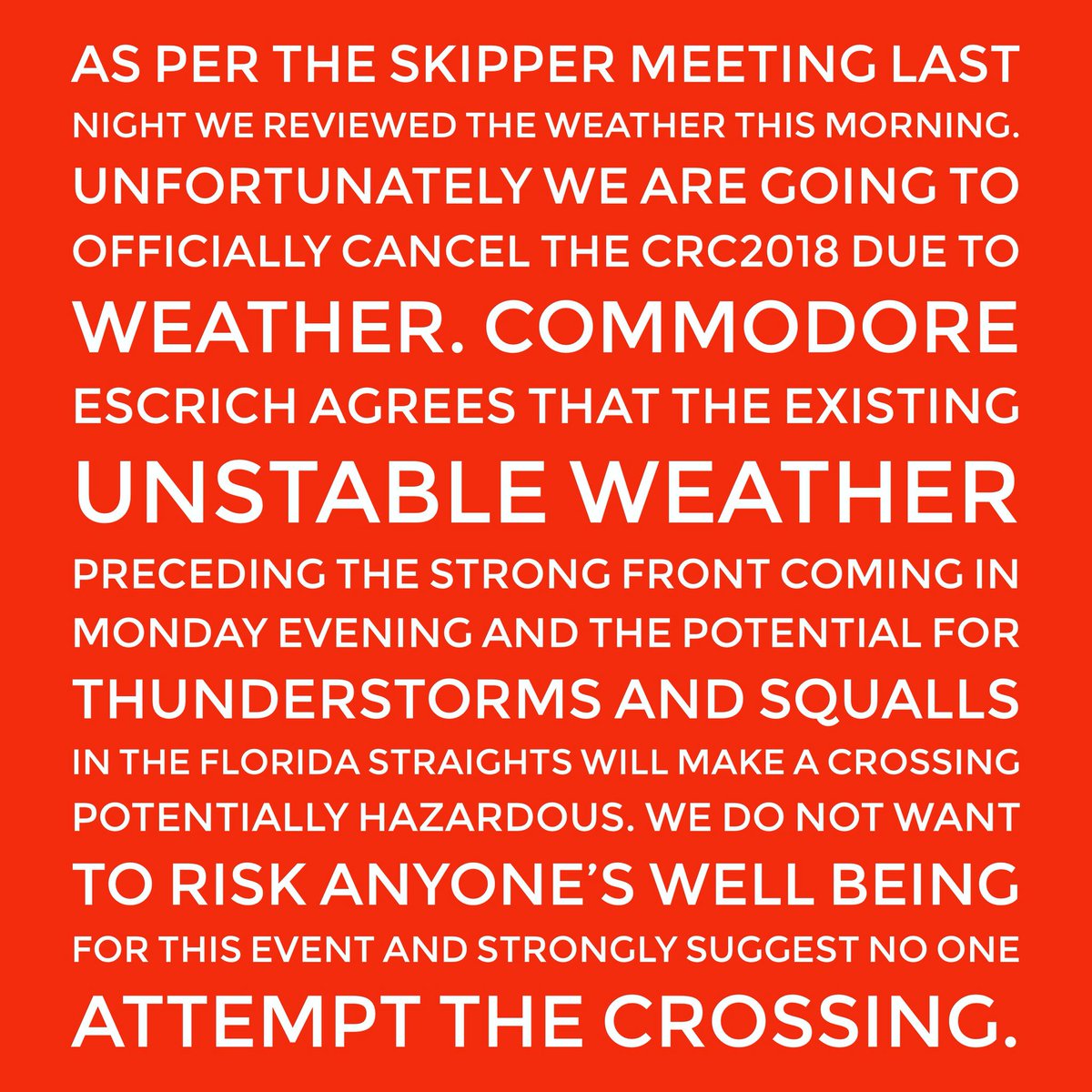 Conch Republic Cup tweet media