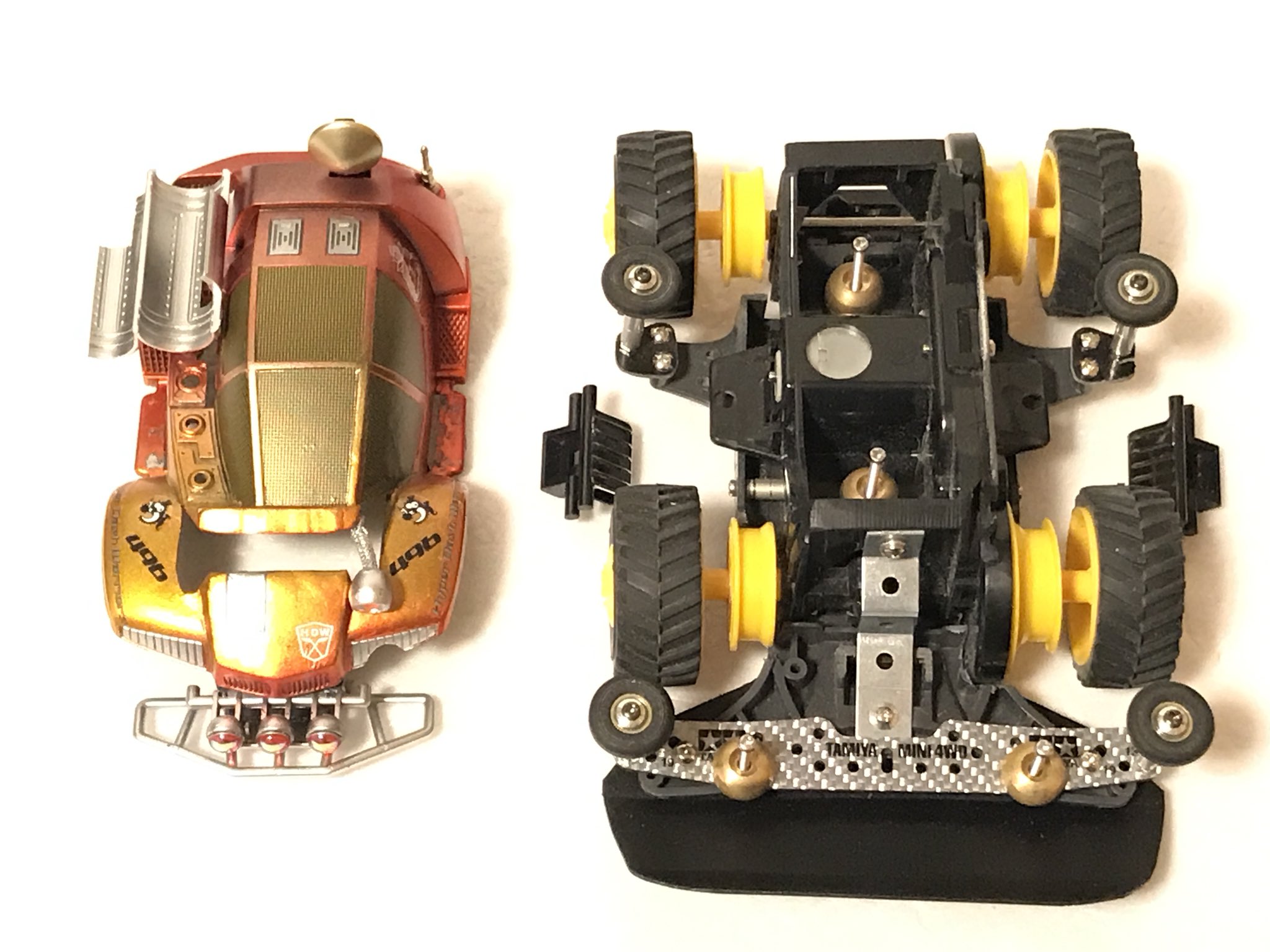 ミニ四駆　3ミリリヤワイド Amazon | タミヤ ミニ四駆限定 HG カーボンマルチワイド