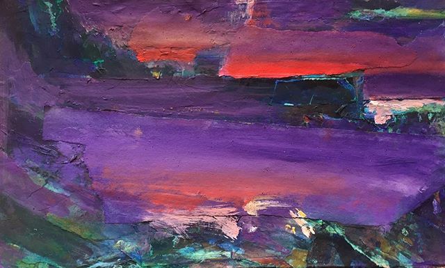 SCareyPainter's tweet photo. Collage and mixed media. Made over several trips to Hunstanton, Norfolk. #collageart #landscapepainting #pleinairpainting #norfolklife #norfolkliving #acrylicpainting #painting #mixedmedia https://t.co/gBPeQGH0c1