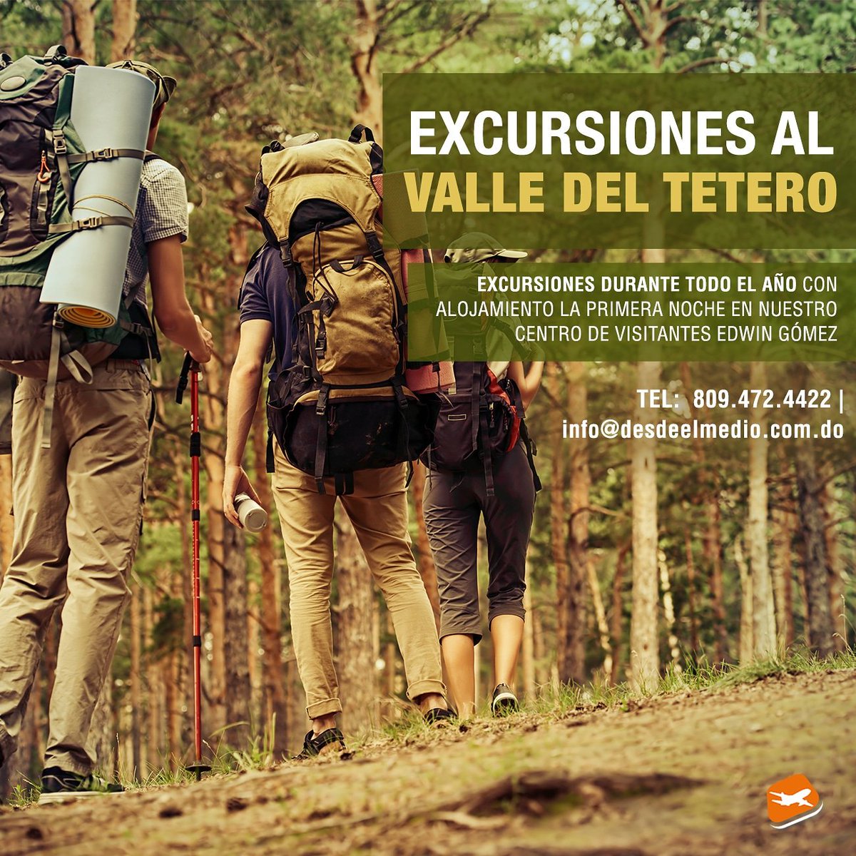 desdeelmedio's tweet photo. Te llevamos al Valle del Tetero durante todo el año, ven con nosotros y disfruta de alojamiento en nuestro exclusivo Centro de visitantes Edwin Gómez y asesoría personalizada por parte de @ivangomezc
#ToursDEM #YoViajoConDesdeElMedio #HastaLaCimaRD #Ecoturismo #ValleDelTetero https://t.co/AxsdxYoKAF