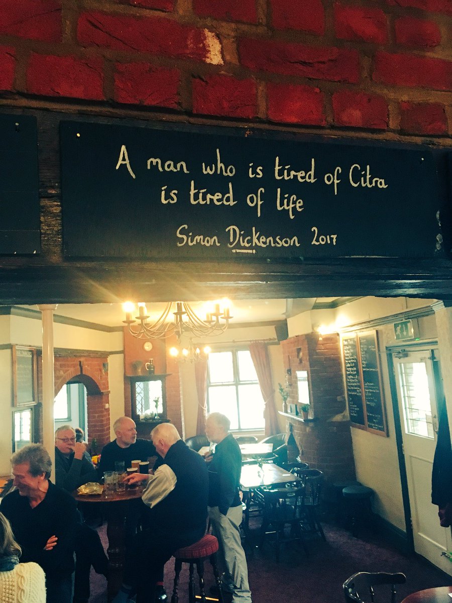 halfmoonhitchin's tweet photo. One of our lovely customers has added a new quote to our board @OakhamAles #lovingthecitra! https://t.co/GxPoyeHDRs