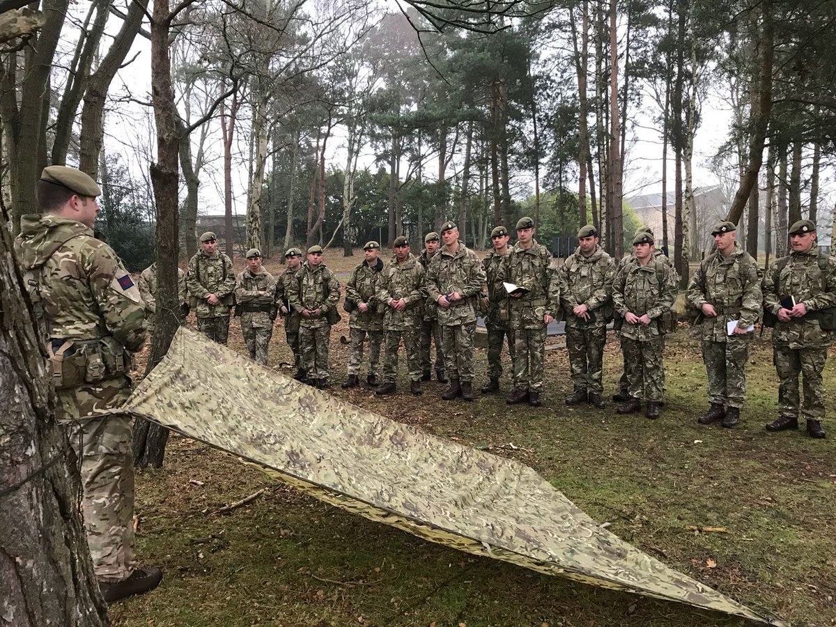 BritishArmy's tweet photo. Sergeants from across the Foot Guards have attended a two-week training session prior to a selection course for instructors at Sandhurst.

Only the #best will go forward to compete for a place to teach the future Officers of the British Army. https://t.co/cjsKjemZfv