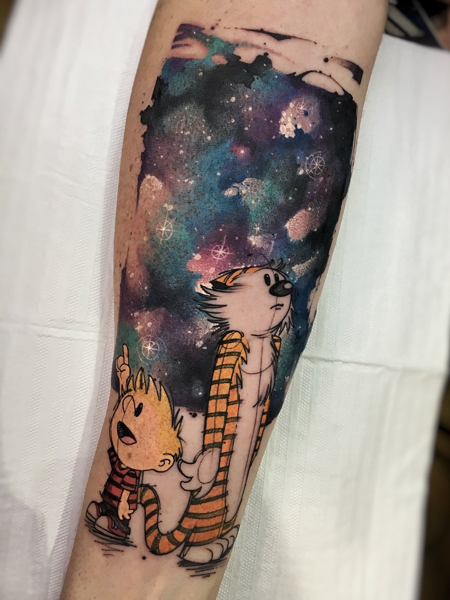 What Will Catch My Eye  kylertheworst My new Calvin and Hobbes tattoo