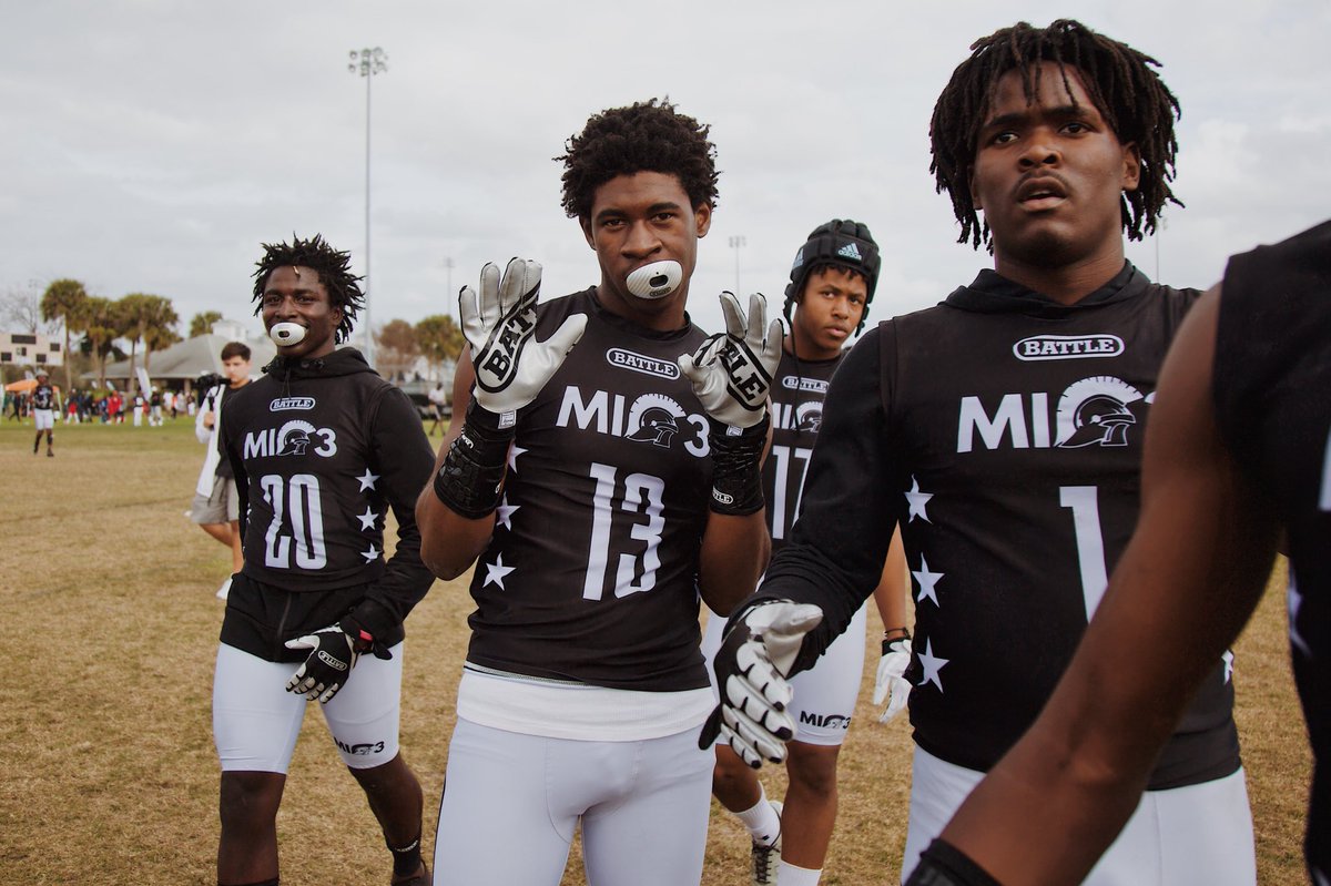 battle 7 on 7 uniforms