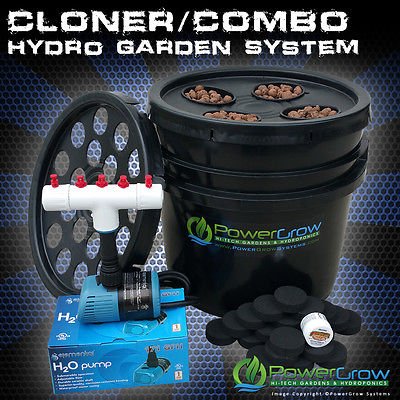 reallyeasyhydro's tweet photo. Cloning Bucket 21 Site Cloner + 4 Site Aeroponic Garden by PowerGrow Sys https://t.co/y0Znz2Jbqy https://t.co/WldMLwDPmA