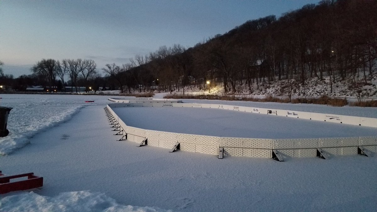 #PondHockey day! Laced up and ready to skate! #hockeylife #OnlyinMN