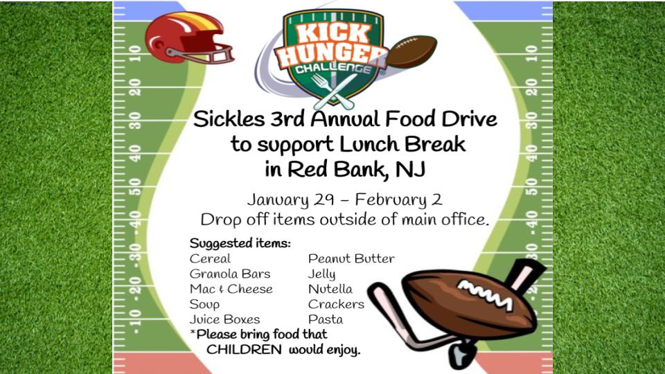 CherylCuddihy's tweet photo. Let's tackle hunger together! Please help @lunchbreakNJ by donating some of the pantry items listed. Deliver all items to the Main Office. Thank you in advance for your generosity! #FHLeads #FHCares #FHHelps https://t.co/uAylJU2Xkg