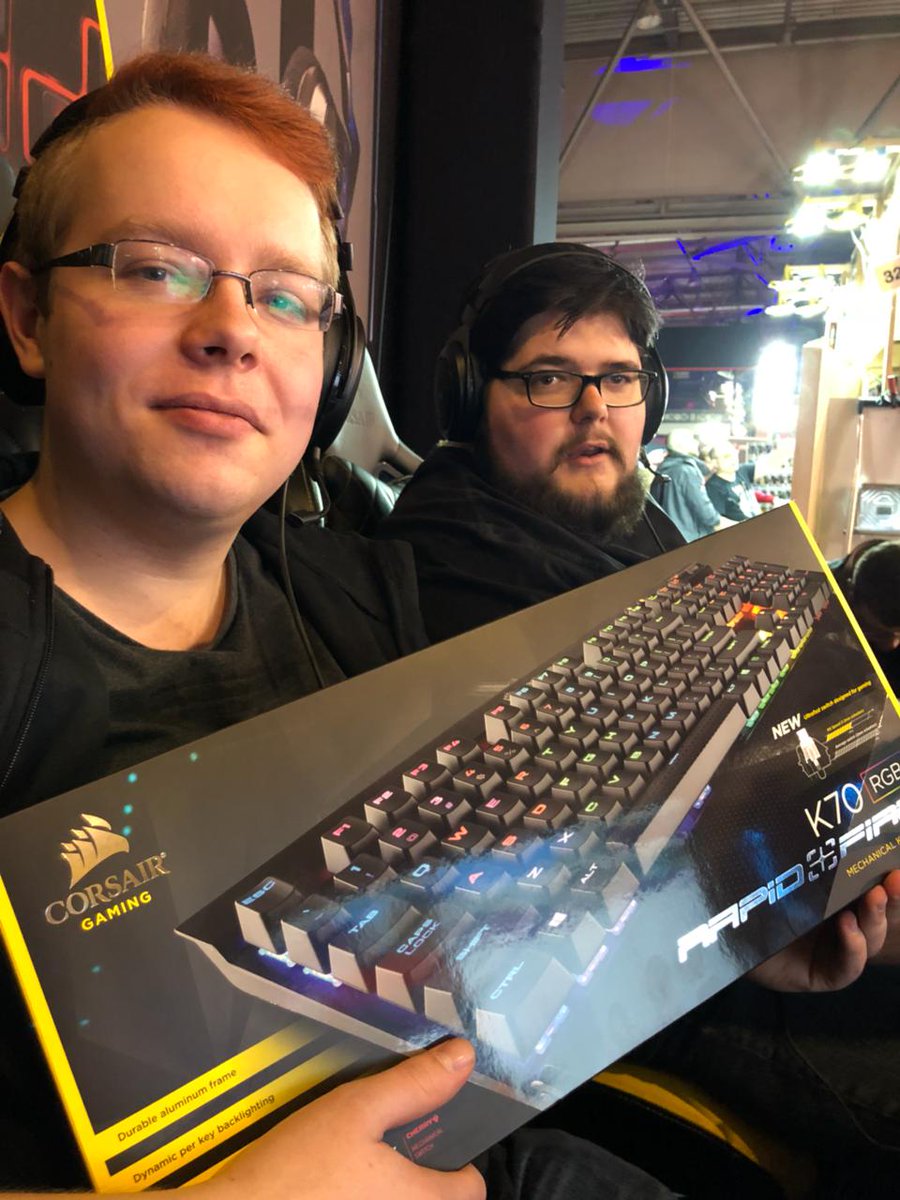 earliboy's tweet photo. Gewinnt eine K70 RGB! Retweetet diesen Tweet, folgt @CorsairDE und mir (@earliboy) und gewinnt mit etwas Glück heute um 18:00 Uhr!
#Werbung https://t.co/1paj1yEHcV