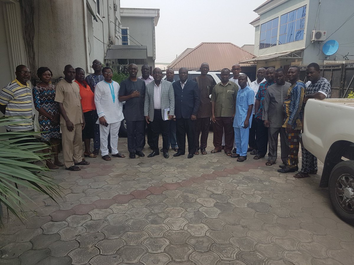 The Permanent Secretary Bayelsa State MOH, Director PH, State TBL team, partners  and WHO NPO @State statistical review meeting. Jan 25 2018