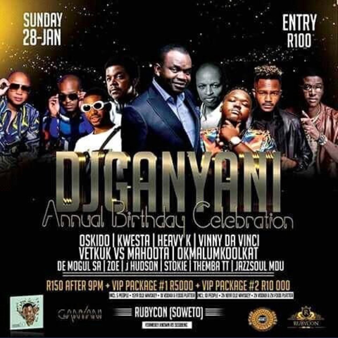 OskidoIBelieve's tweet photo. Celebrating the #legend’s birthday 2nite in #soweto @DjGanyani https://t.co/XCMfSnXemA
