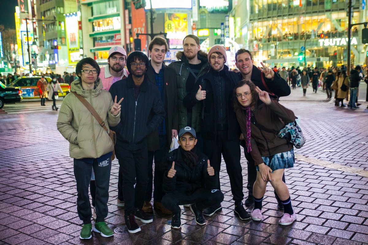 defur_'s tweet photo. The #ARMS gang saying goodbye to this #EvoJapan. I've had a wonderful time, and I hope too see you all soon again! (at #EvoJapan2019?) https://t.co/VQxWMehK3I