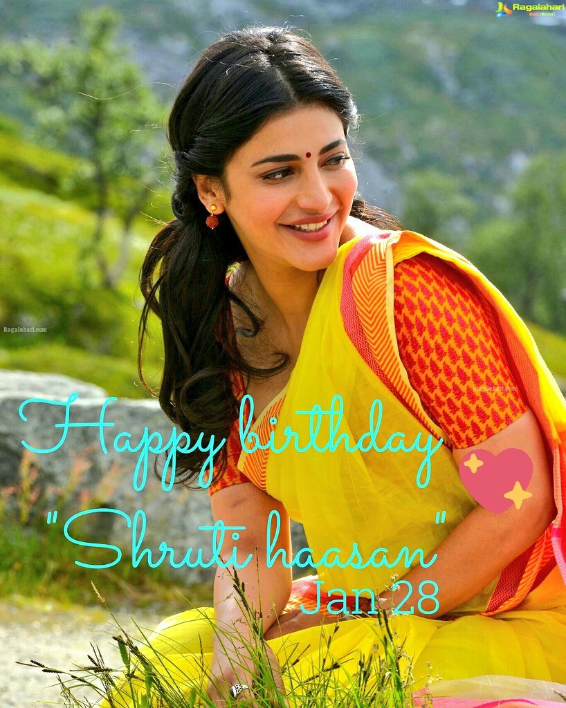 Birthday \"Shruti Haasan \" 
