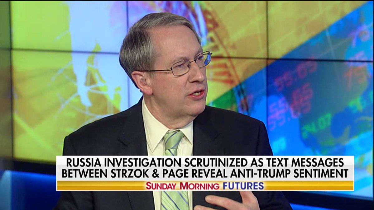 FoxNews's tweet image. .@RepGoodlatte: "It is alarming that in the latest batch of texts that we have received and examined, the same two people go on to talk about a 'secret society' that is clearly engaged in trying to alter the course of investigations." #SundayFutures @MariaBartiromo
