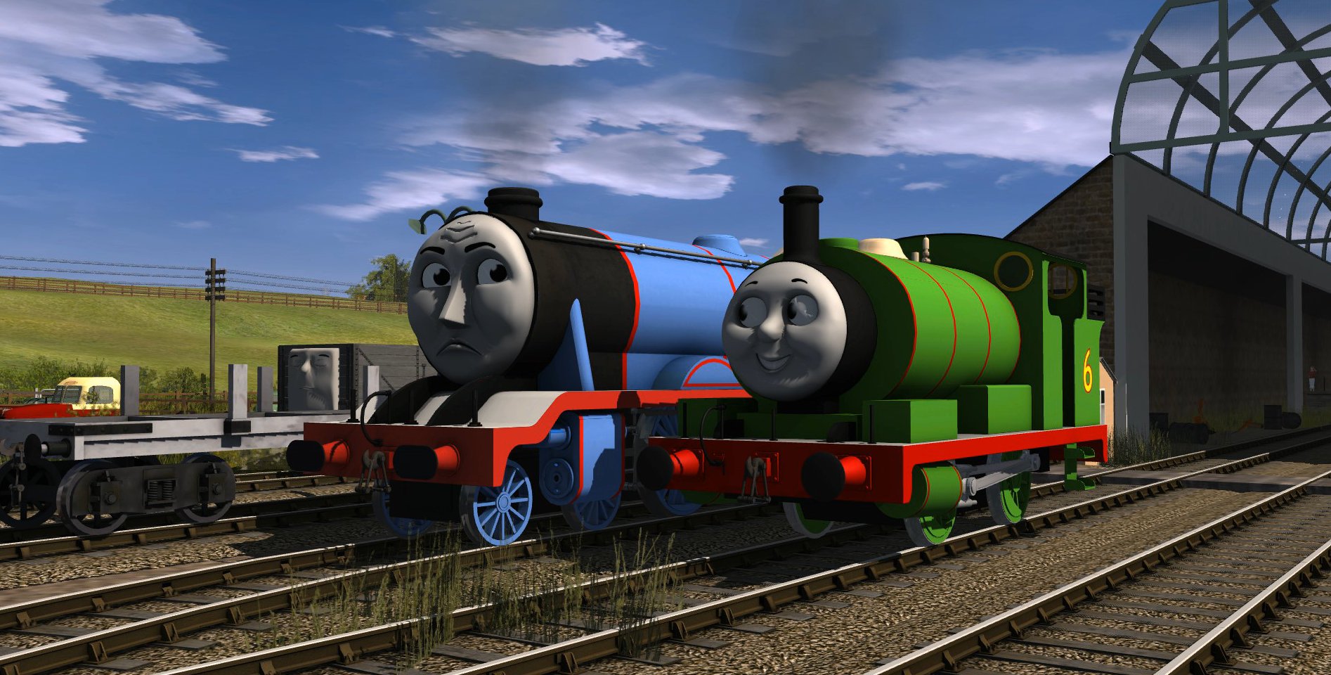 Thomas trainz sodor workshops Thomas trainz sodor workshops