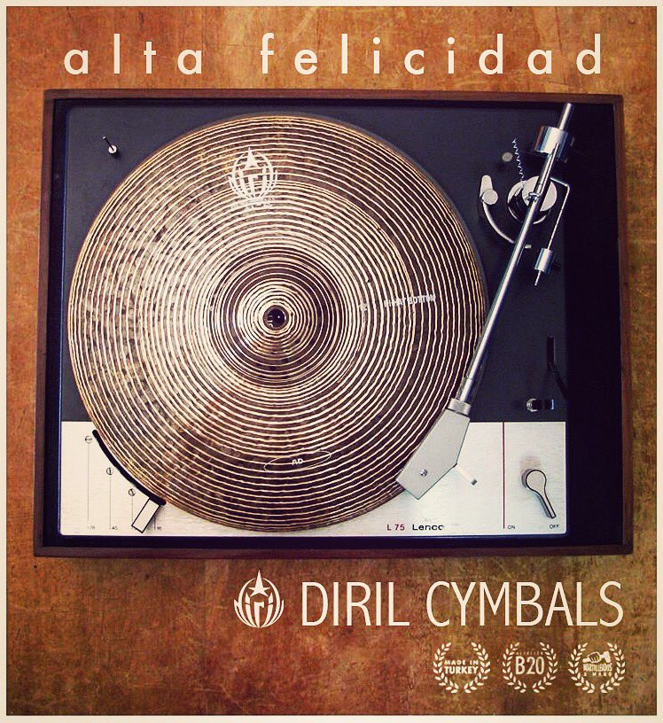 DirilCymbals_SP's tweet photo. Diril Cymbals, Alta Felicidad!!!#DirilCymbalsSpain https://t.co/5Ja4Db775k