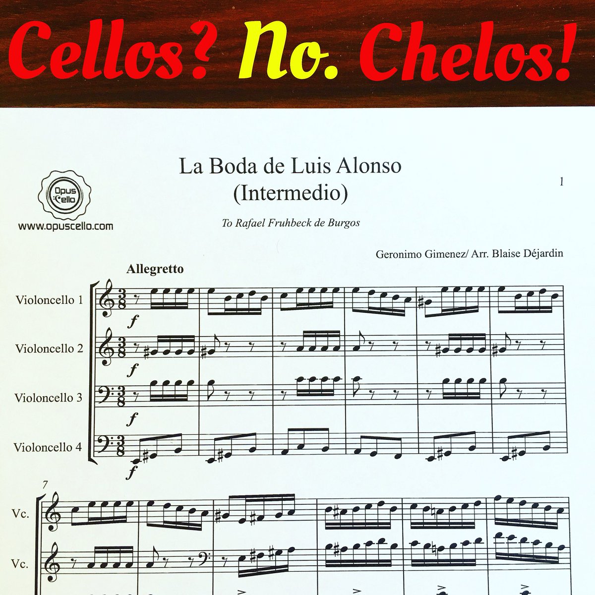 Opus Cello tweet media