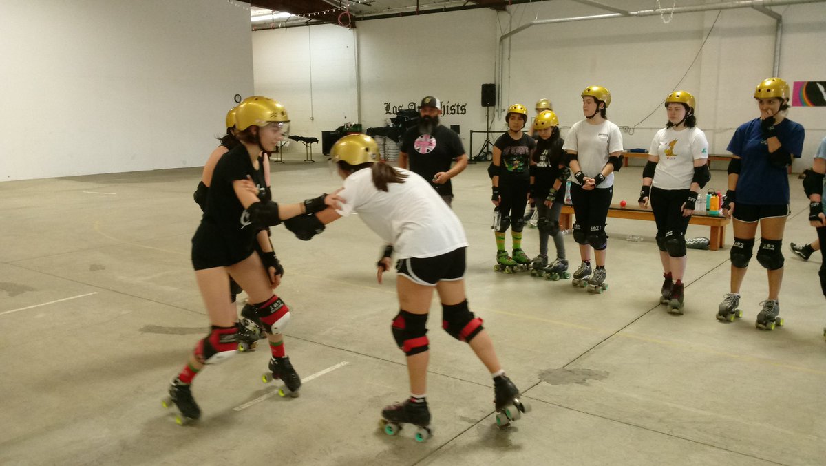 losanarchists's tweet photo. Final 3 during Queen of the Track. https://t.co/n3hMm1xARR
