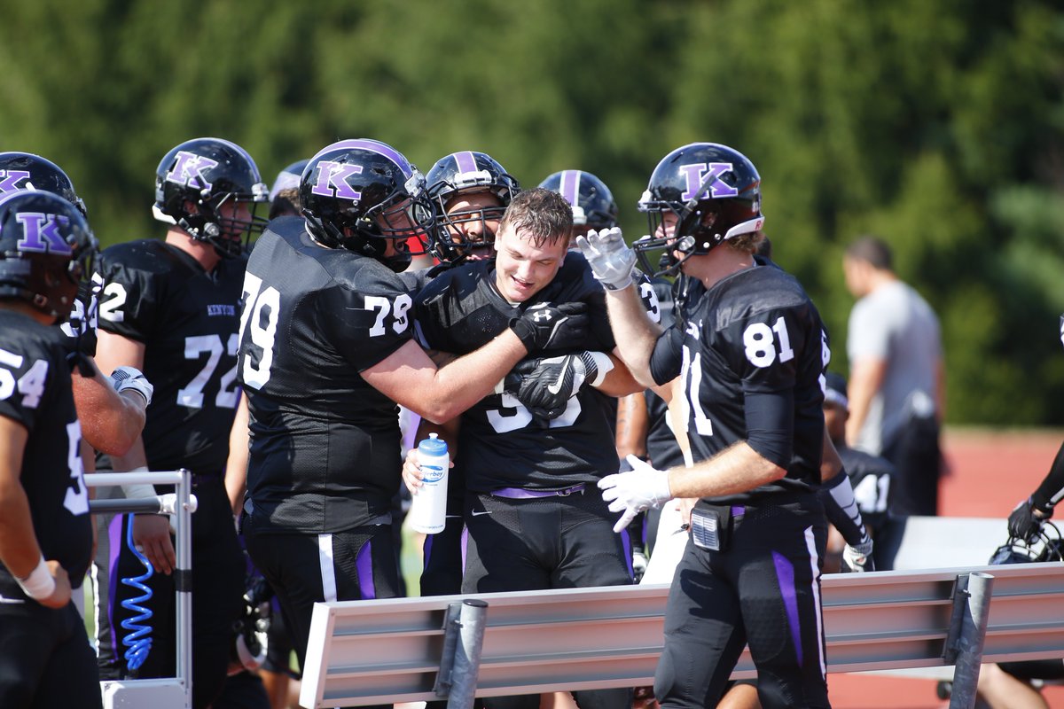 KenyonFootball's tweet photo. Great weekend with recruits from both coasts and in between!  #FUTURELORDS #WHOSNEXT https://t.co/sj6pNhaWeC