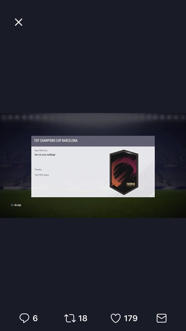 DominantEmre's tweet photo. @EASPORTSFIFA @PlayStation @nicolas99fcx Thanks ea https://t.co/KNwZeRpb4x
