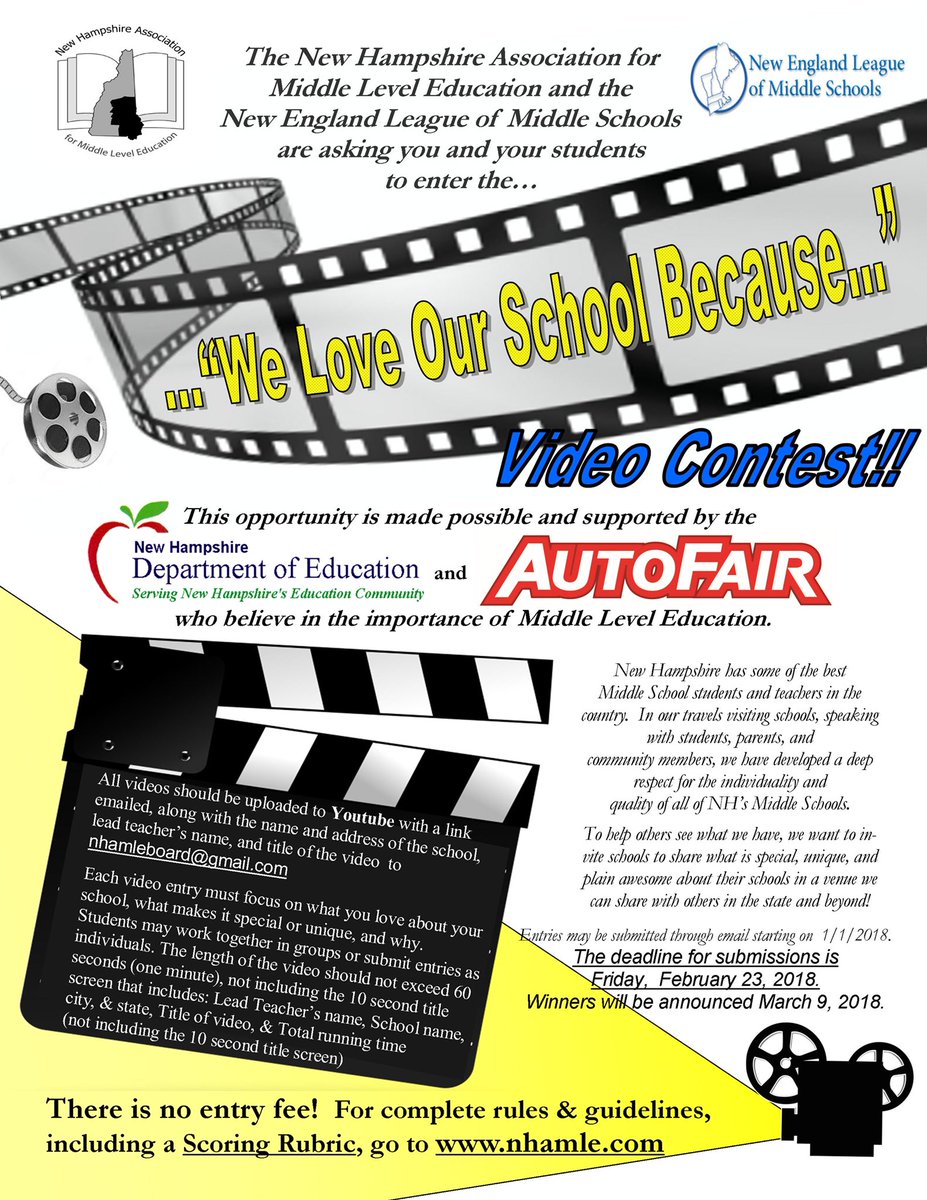 csousanh's tweet photo. There is still time!! Go to
https://t.co/rhizkvzbZs for more details! Cash prizes! Lots of fun!
#nhed #midleved https://t.co/kvloufeONx