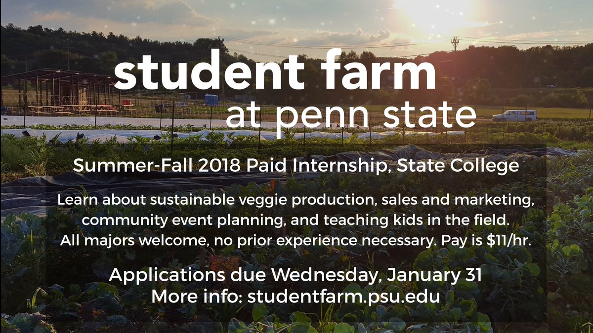 PSU Student Farm tweet media