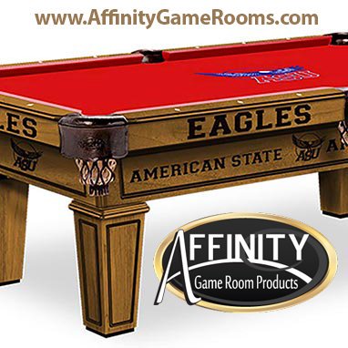 affinity_games's tweet image. Distinctive College Team Furniture- #PoolTables #Shuffleboard #PoolCues #Lamps #Darts AffinityGameRooms.com #affinity_games
