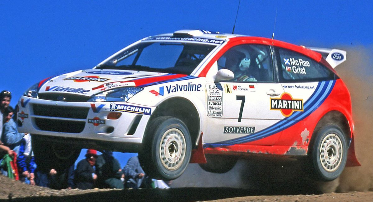 Carscoop's tweet photo. Colin McRae’s 1999 #Ford Focus #WRC Is A Piece Of Rallying History That Could Be Yours https://t.co/bnK7LJEIHd https://t.co/nJhZDhZCOY