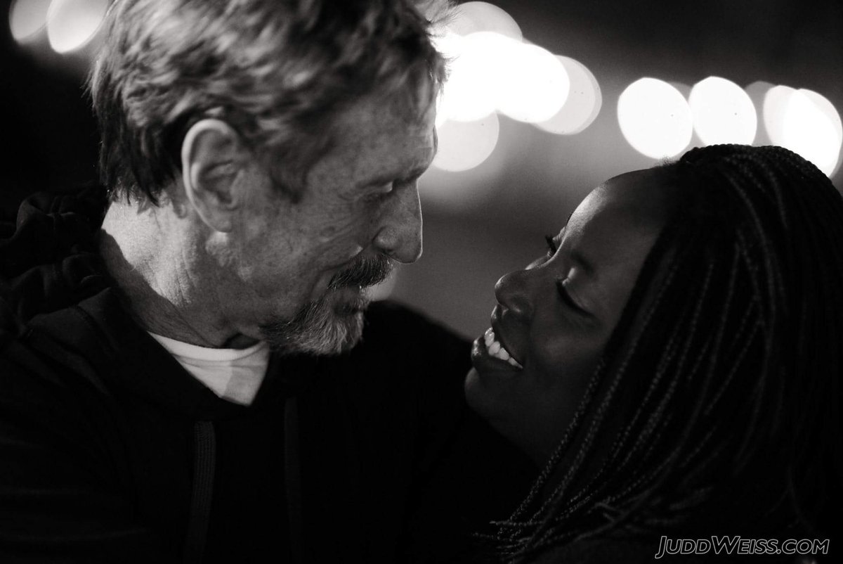 John McAfee tweet media