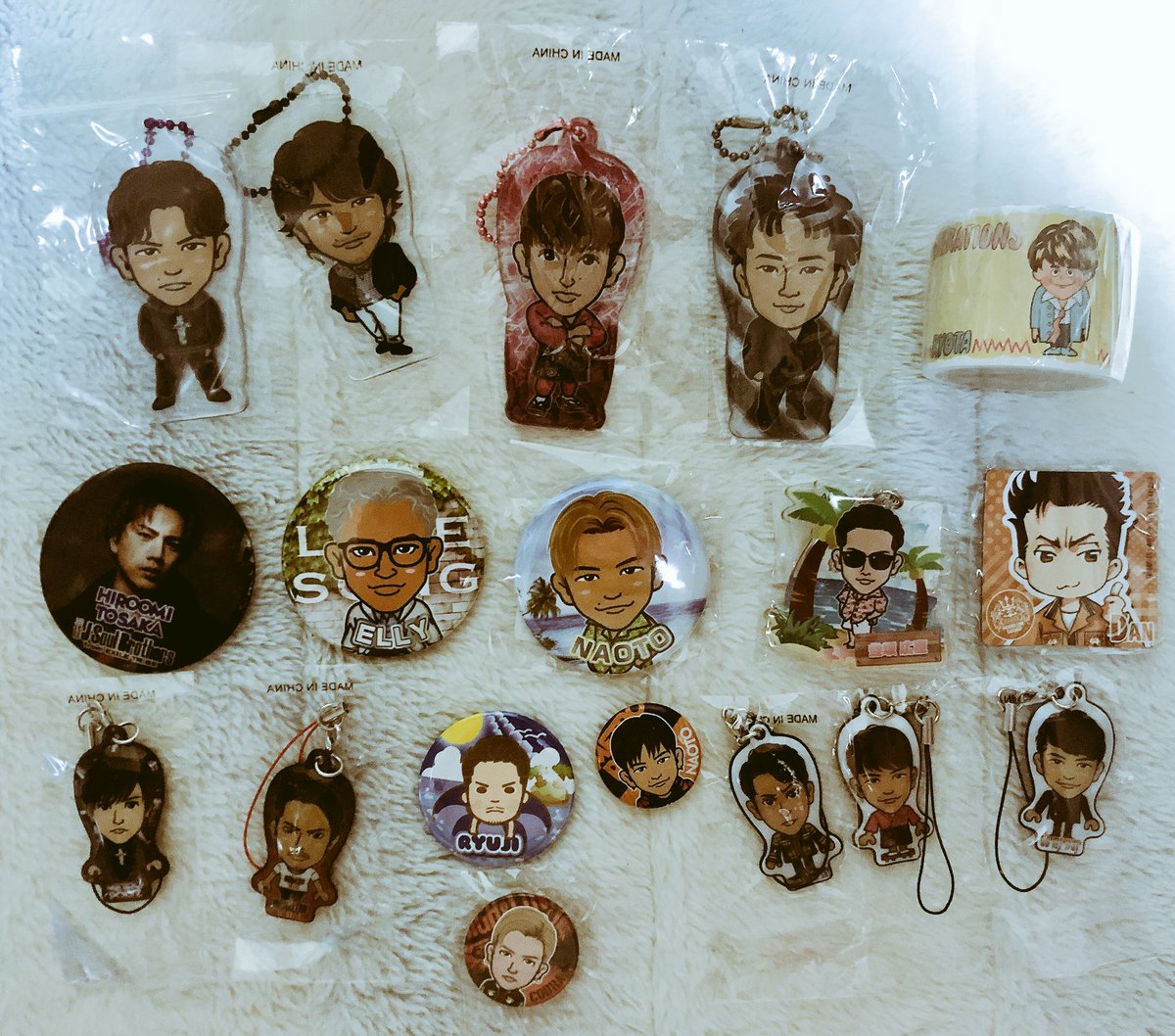 gun_fsa's tweet photo. 【交換希望】
異種過去物🙆物によって複数：１可能
激求）スモーキー、雨宮広斗、岩田剛典、雨宮尊龍
求）ノボル、コブラ、ピー
ジェシー、NAOTO
緩募）小林直己、他三代目メンバー
譲）画像の物
リプに条件あります。
#ハイローランド #居酒屋えぐざいる #トラステ #交換 https://t.co/8QQHmveHkg
