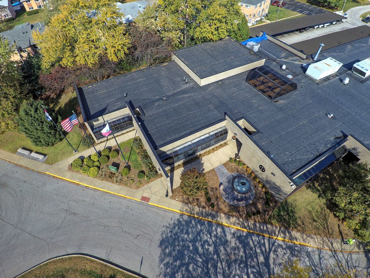 An aerial view of our Hazelwood City Hall project #EyeFromTheSky