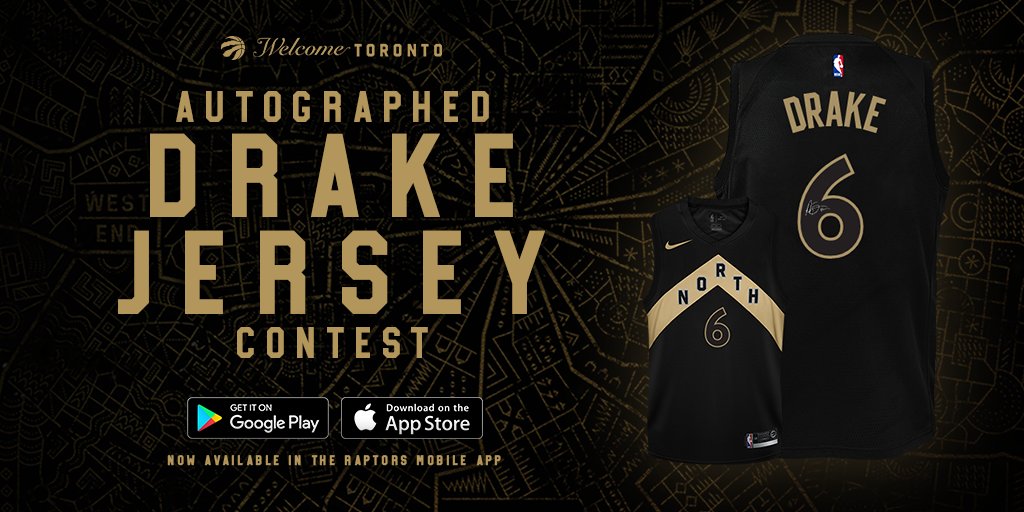 toronto raptors drake jersey