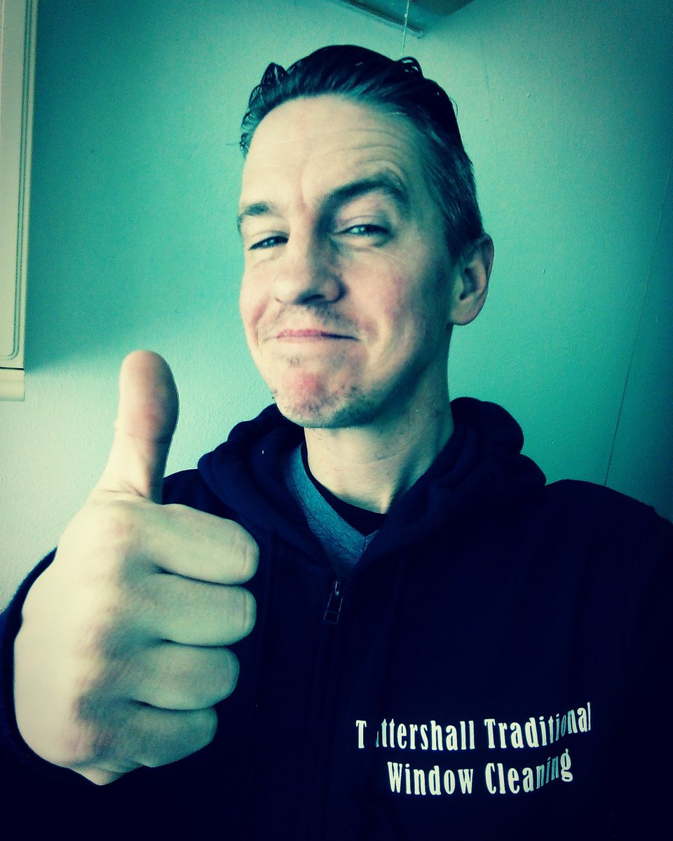 When your self employed every job in the company is yours to do, admin, programming, planning, stock, customer service and the actual job itself ... This is me , I'm Ash from Tattershall Traditional Window Cleaning