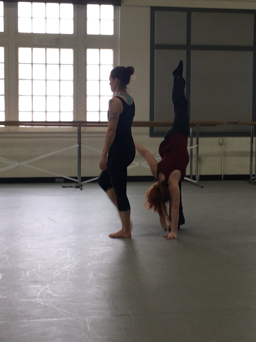 Starting Sunday watching the grace &amp; athleticism of <a href="/LCPDance/">Li Chiao-Ping Dance</a> rehearsal of new work “Arena”