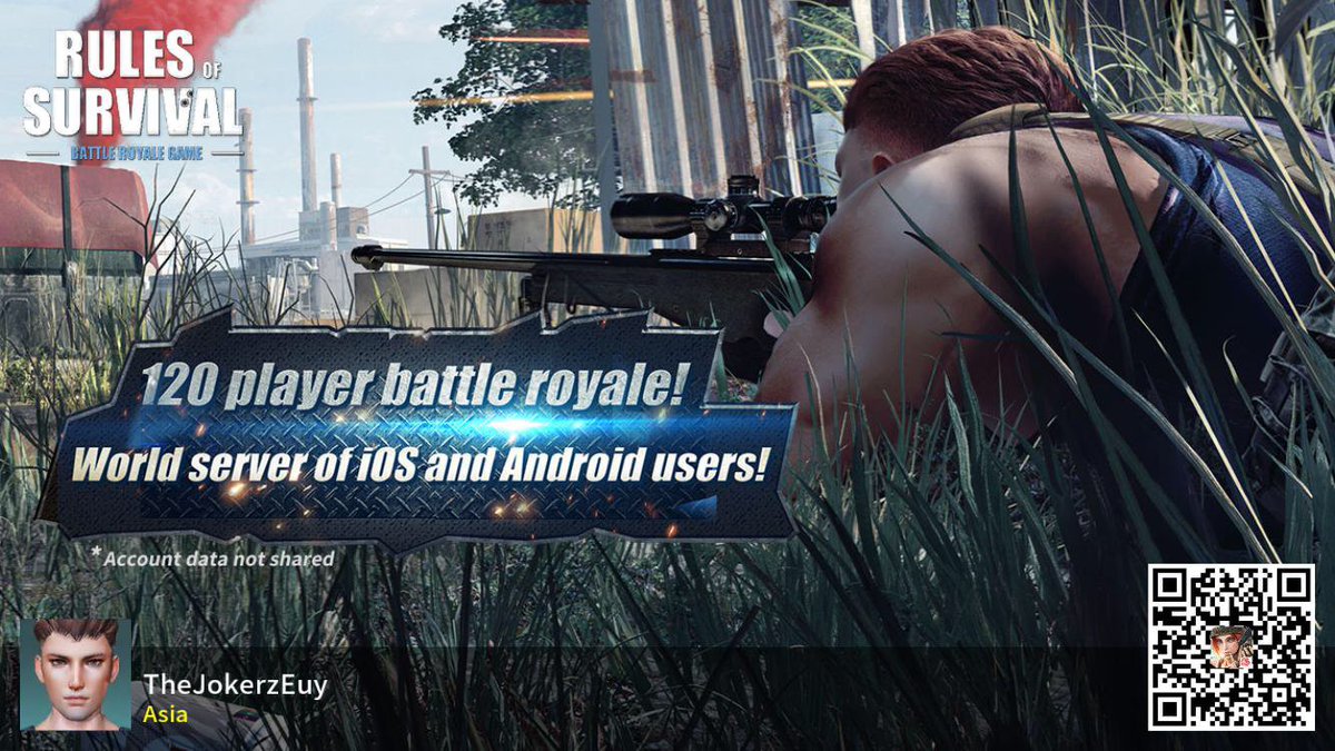 iyodesign's tweet photo. #RulesofSurvival https://t.co/Ecr77Ewd74