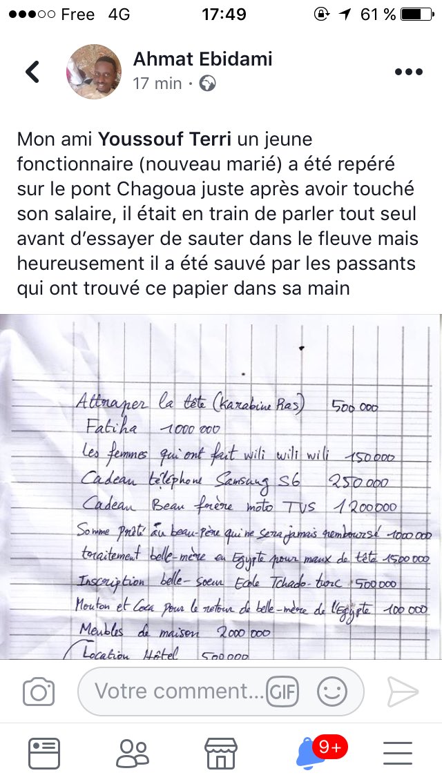 YoussoufTerri's tweet photo. #Ebidami m'a encore frappé mdr 😂😂😂
# adjib https://t.co/5cubEpD06z
