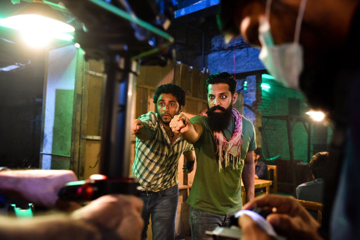 ParchiTheMovie's tweet photo. Zodiac’s boys Talal Jilani and Ashraf shooting the first scenes of the 🎥 film #Parchi 🔥 
#ParchiContinuesToShine #ParchiFever #ParchiWinningHearts #ParchiWillBlowYourMind #ParchiTakesOver

Releasing in UK on the 2nd of February 2018. The dates for UAE will be announced shortly https://t.co/D9Z0GPPXql