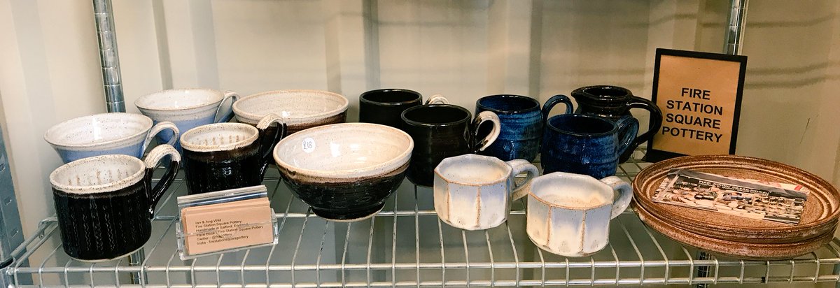 Fire Station Square Pottery available <a href="/PollenBakery/">Pollen Bakery</a> That’ll be a coffee with your brownie then #coffee #mug #cup #tea #clay #local #handmade #chocolate #treatyoself #kitchen #kitchenware #home #jug #pottery #ceramics #stoneware #wheelthrown #potter