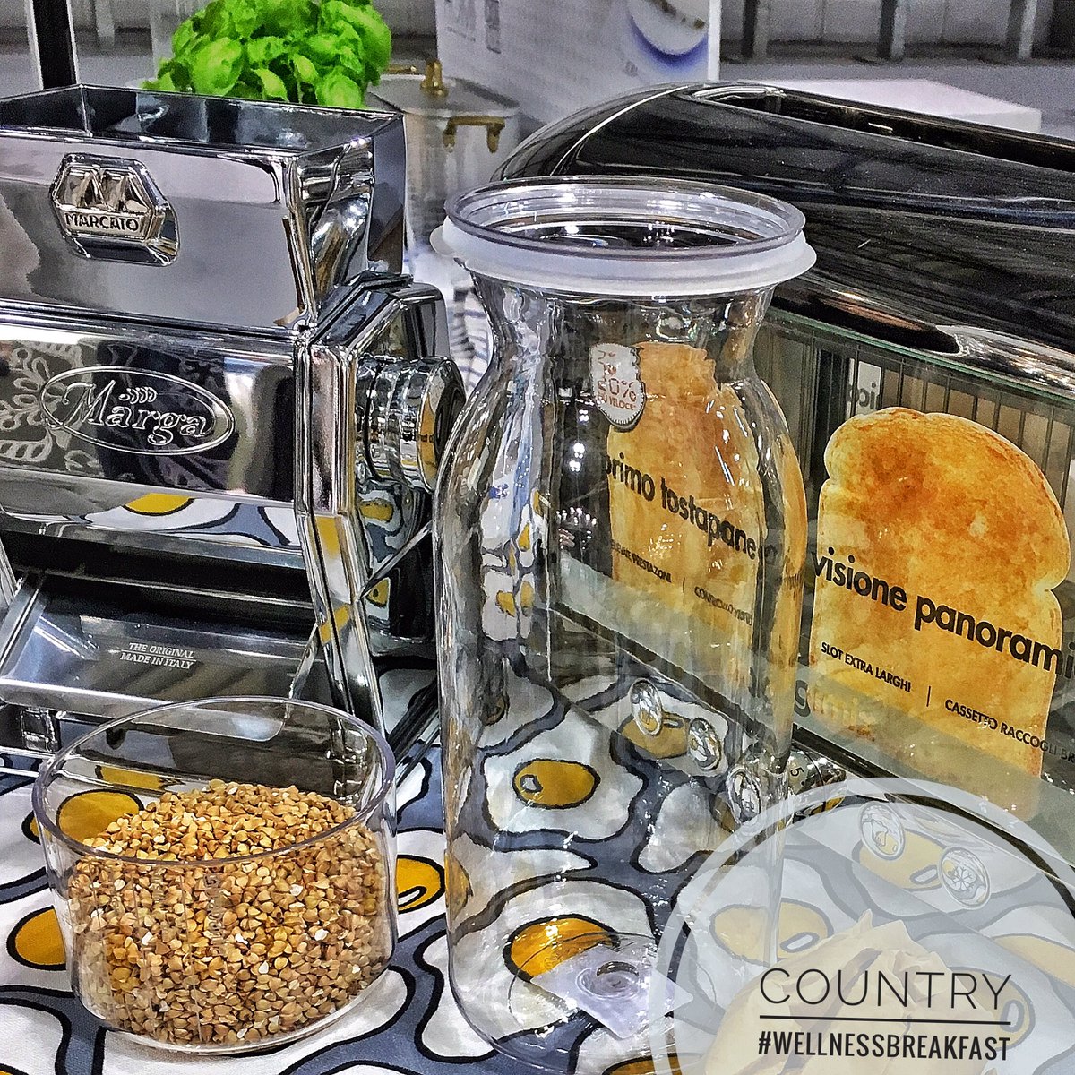 s_longinotti's tweet photo. @homimilano @casastileweb @FieraMilanoSpa @lopificio @Blueside_design @KNIndustrie @fedepalazzina Risvegli fuori cittΓ .
La mia #wellnessbreakfast country a tavola o sul vassoio, lasciando correre lo sguardo sul verde fuori.
In esposizione a @homimilano nella Welcome Area del Pad.2 @casastileweb @FieraMilanoSpa
#green #country #foodstylist #lifestyle #colazione #HealthyEating https://t.co/LyaQUmXU0D