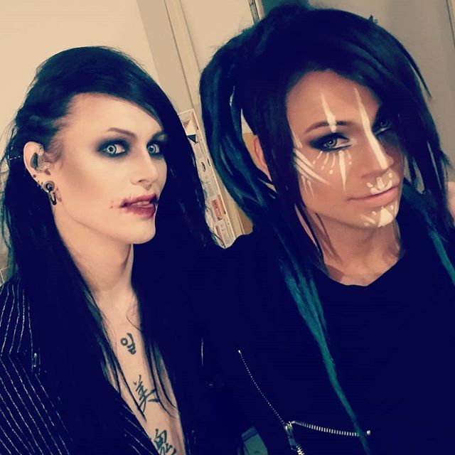Bena_VIIARC's tweet photo. #Alternativevrockinvasion was fucking awesome! Shared the stage with @kerberaofficial
& @nanashiofficial !! Awesome Bands! This is a backstage shot with my bro @kay_viiarc
I was so happy to see that so many people came to our event! It felt like a big fa⦠https://t.co/zU1GjU5CIC https://t.co/7gCVz4jiFn