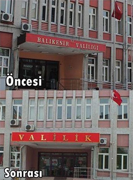 kacsaatolduson's tweet photo. AKP, PKK ile yaptığı anlaşma gereği, Devlet dairelerinden TC ibaresin sileli birkaç yıl oldu https://t.co/KejiS9Drjo