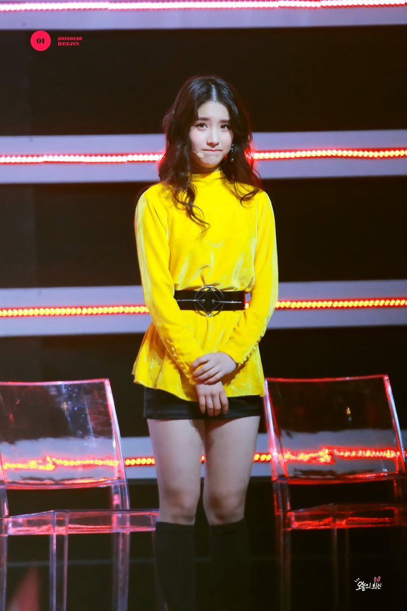 오늘의 희진 tweet media