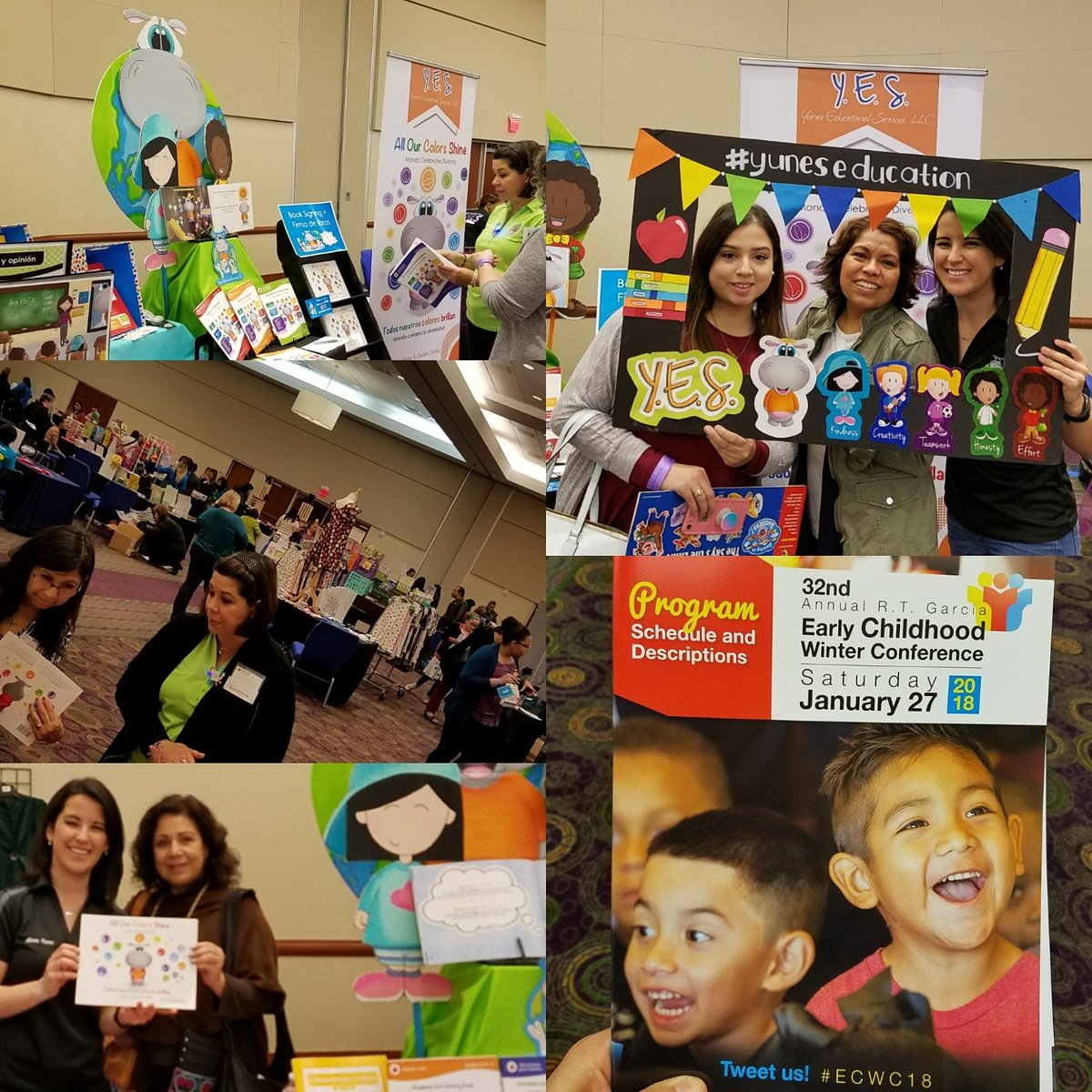 YunesEducation's tweet photo. We had a great time sharing our #earlychildhood resources at the #ECWC18 in Houston this weekend! 
Thank you to @HCDEtx for hosting a wonderful #conference !

Looking forward to next year https://t.co/tXK0cdoOSU