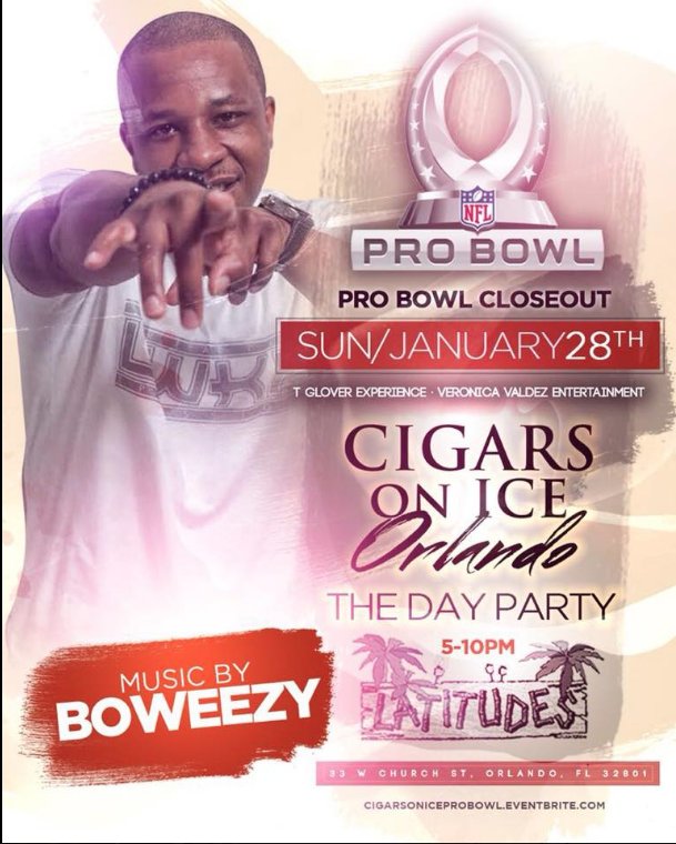BoWeezy305's tweet photo. Pro Bowl after party vibez! #CigarsOnIce https://t.co/7EsidjpShY