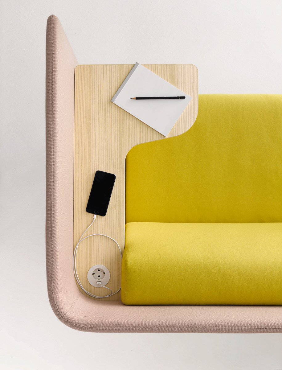 archiproducts's tweet image. With the aim of making the #workspace more liveable, four design teams have created new #furniture for living and working in a new balance. The resulting #CorLab collection has been presented during imm cologne's last edition: bit.ly/2DCQsnp